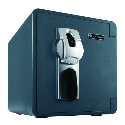 2087LBF .92 CU’ Waterproof 1 Hour Fire Safe W/ Biometric Fingerprint Lock